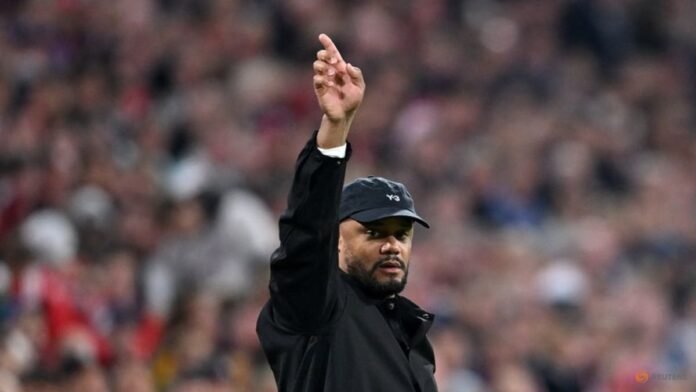 Bayern extend deal with coach Kompany to 2029