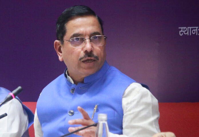 Attack on CJI Gavai inexcusable act: Pralhad Joshi