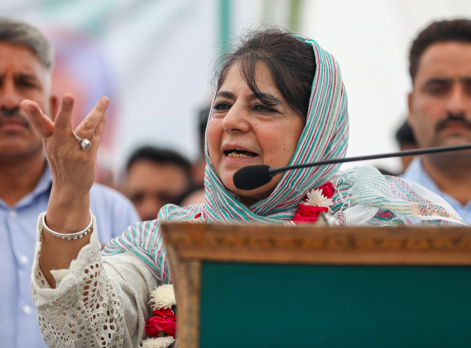 She'll do anything to stay in headlines: BJP hits out at Mehbooba Mufti's youth protest remarks