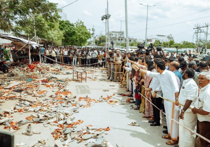 Karur stampede: 41 lives lost due to official apathy and negligence, says EPS