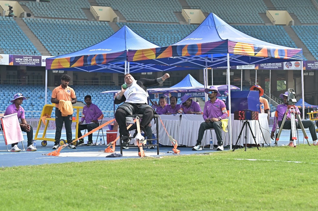 WPAC 2025: Heartbreak for India debutant Haney in men’s Discus Throw F37; two more World records set in New Delhi