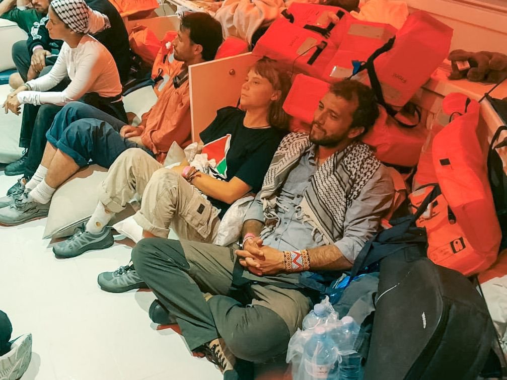 Israel says Gaza-bound 'Global Sumud Flotialla' fails to breach naval blockade