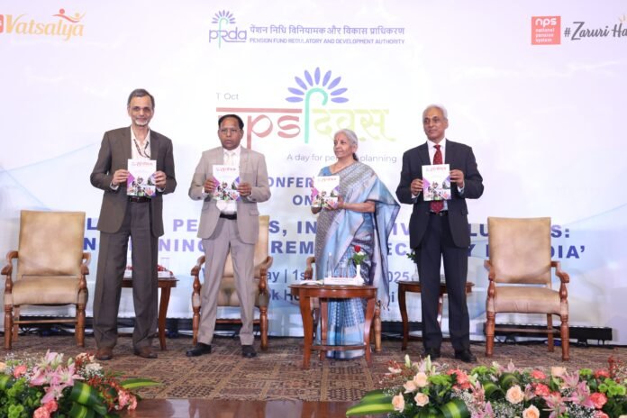 Financial dignity must be core to growth, pension planning a necessity: FM Sitharaman