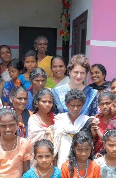 Priyanka Gandhi inaugurates water project sanctioned by Rahul Gandhi in Wayanad