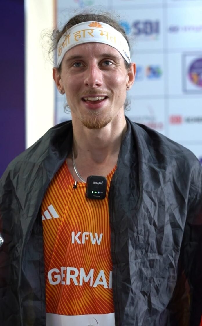 'Kabhi Haar Mat Mano': German para athlete Maximilian's lotus-inspired headband pays tribute to India
