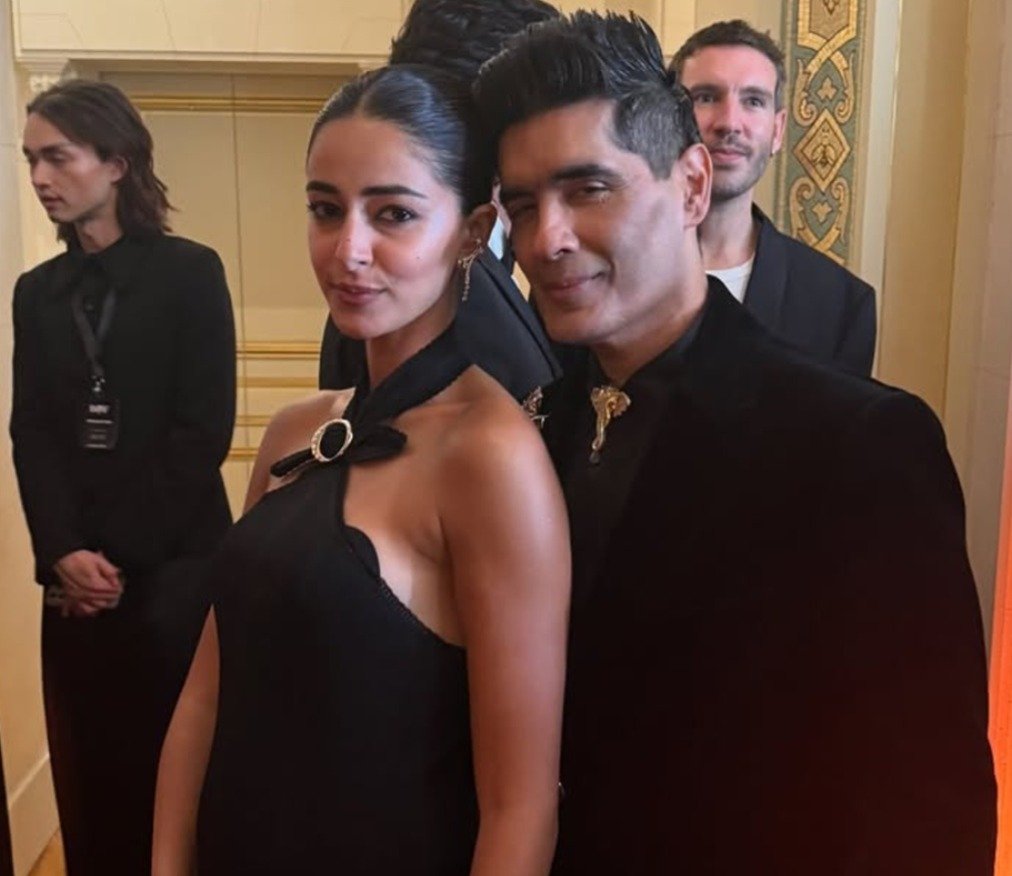 Manish Malhotra shares why he always finds himself drawn to black, shares glimpses from fashion gala with Ananya