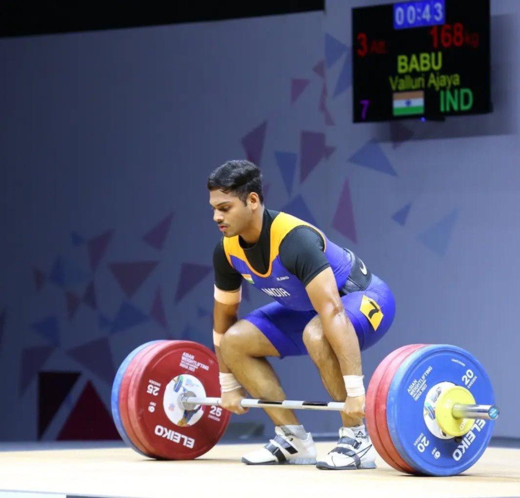 India’s Ajaya Babu Valluri finishes 16th at World Weightlifting Championships