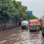 Heavy rain lashes Delhi-NCR, IMD issues yellow and orange alerts, flight operations hit