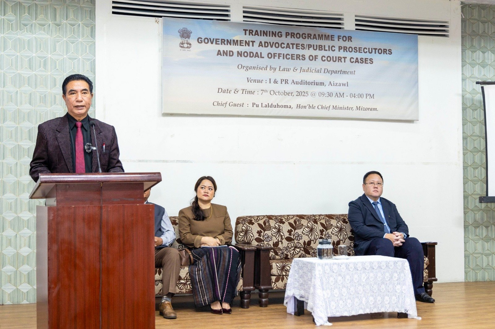 Timely case management necessary, delay in handling hampers govt: Mizoram CM