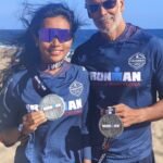 Milind Soman congratulates wife Ankita on becoming the first Assamese woman to complete Ironman