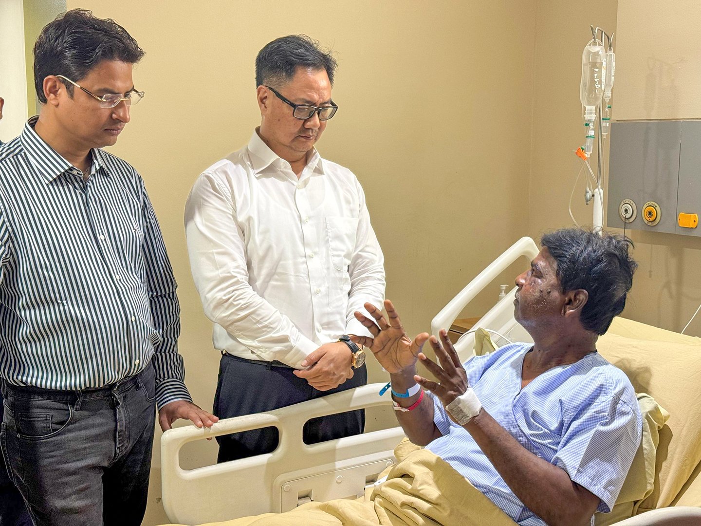 Bengal: Two arrested for attack on BJP MP Khagen Murmu