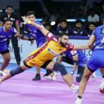 PKL 12: Bharat roars in 100th game with 20 points as Titans dismantle Steelers