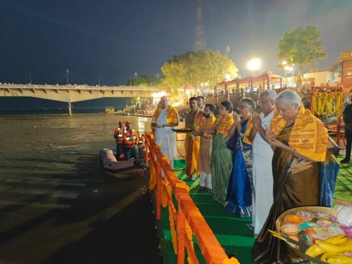 Sitharaman performs aarti of Lord Ram Lalla with family in Ayodhya