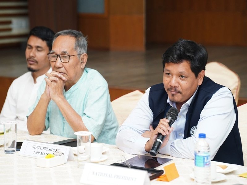 NPP working to resolve issues affecting Manipur: Meghalaya CM Sangma