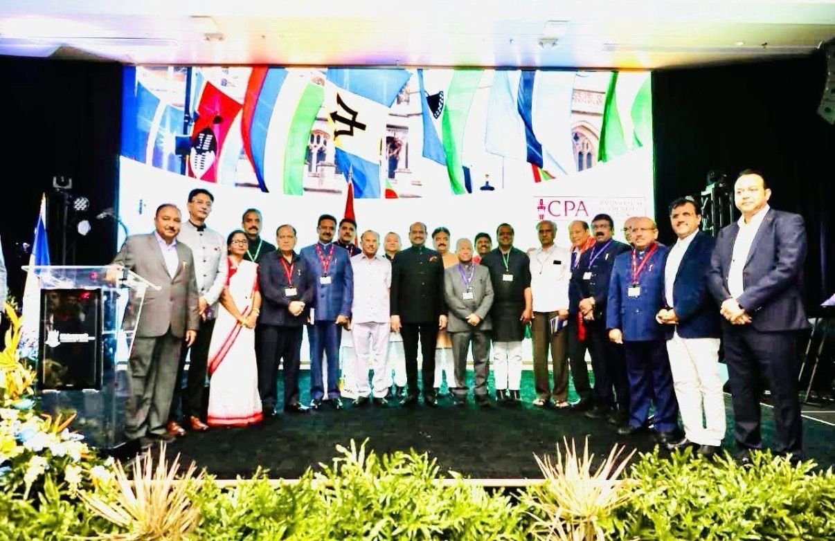 Barbados conference: Delhi Speaker calls democracy a living culture of dialogue 1 Barbados conference: Delhi Speaker calls democracy a living culture of dialogue