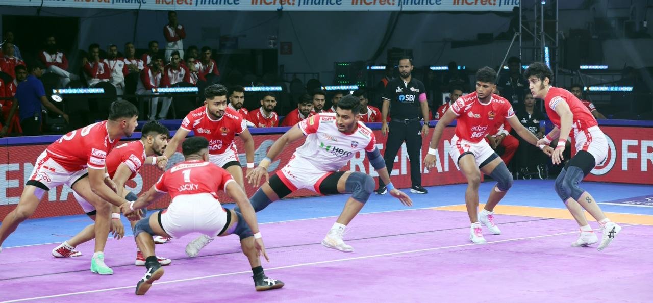 PKL 12: Rakesh’s career-best 20-point game helps Gujarat Giants complete double over UP Yoddhas
