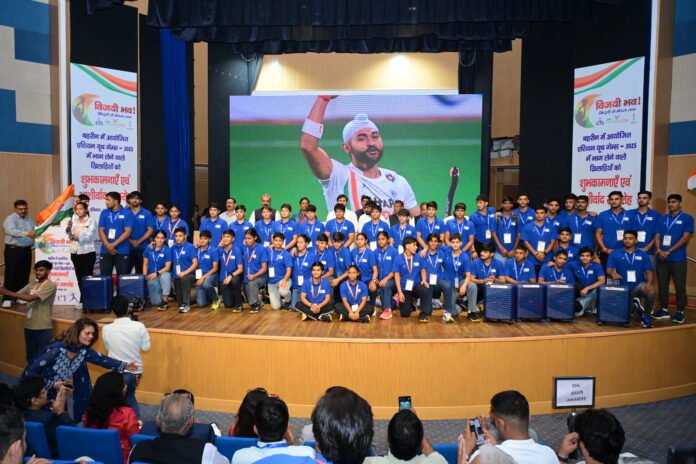 M3M Foundation and Kreeda Bharati felicitate Indian contingent for Asian Youth Games