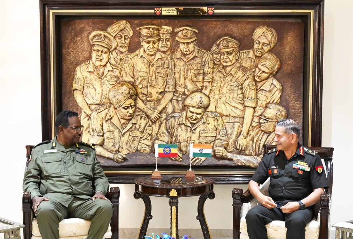 India, Ethiopia discuss enhancing cooperation in defence capacity-building