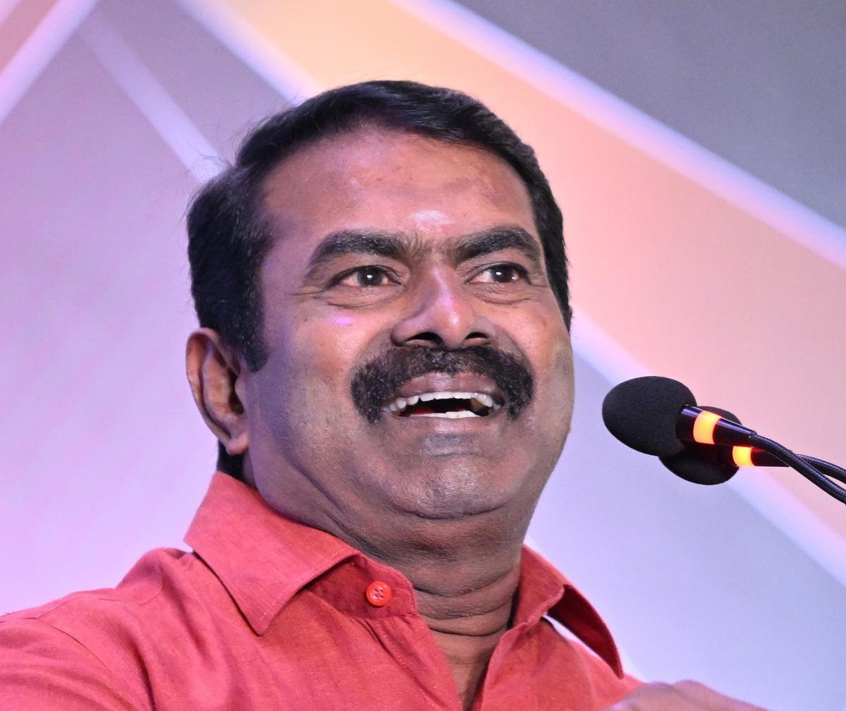 Case registered against Seeman for 'controversial' remarks in Tamil Nadu