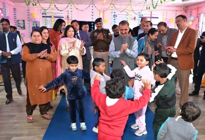 Himachal CM celebrates Diwali with inmates of Bal Ashram 