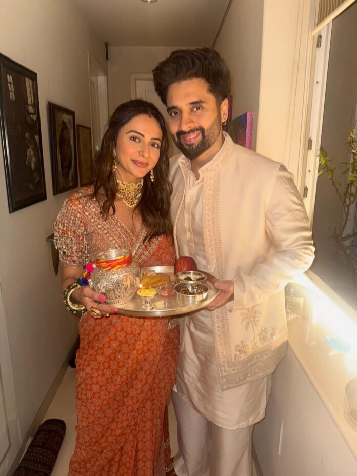 Jackky Bhagnani shares photo of firecracker box featuring wife Rakul Preet's pic calls her “Meri Phuljhadi”
