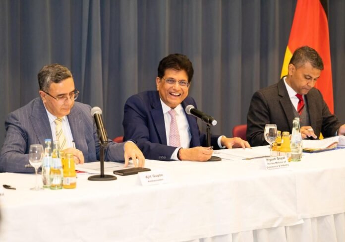Piyush Goyal, German Minister discuss commitment to finalising India-EU FTA