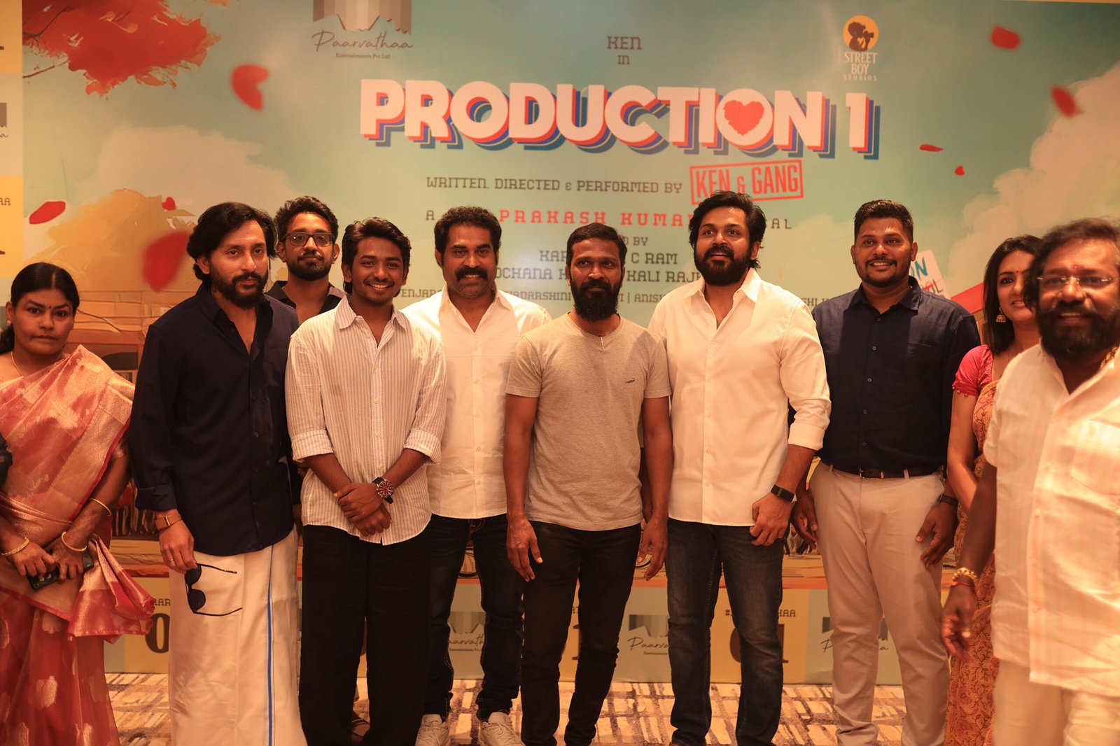 Vetrimaaran directs first shot of actor Ken Karunaas's debut directorial