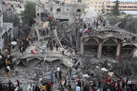 Egypt's Intelligence chief meets Palestinian V-P to discuss Gaza ceasefire deal implementation