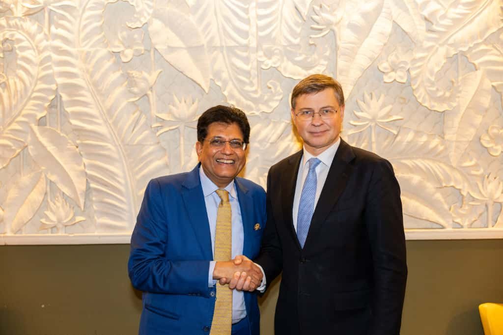 Piyush Goyal holds discussion with top EU leader to speed up trade talks