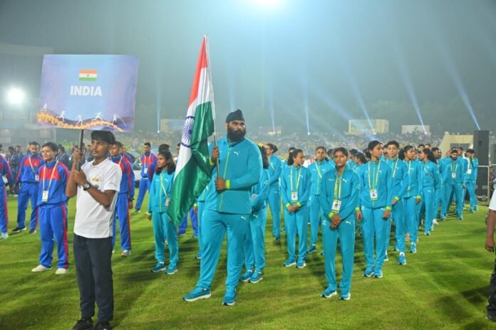 India starts with a bang on Day 1 of 4th India starts with a bang on Day 1 of 4th SAAF Senior Athletics Championships