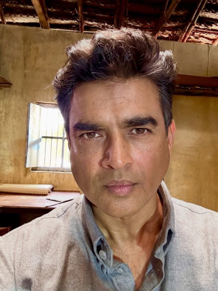 R. Madhavan shares clean shaven look from sets of G. D. Naidu biopic