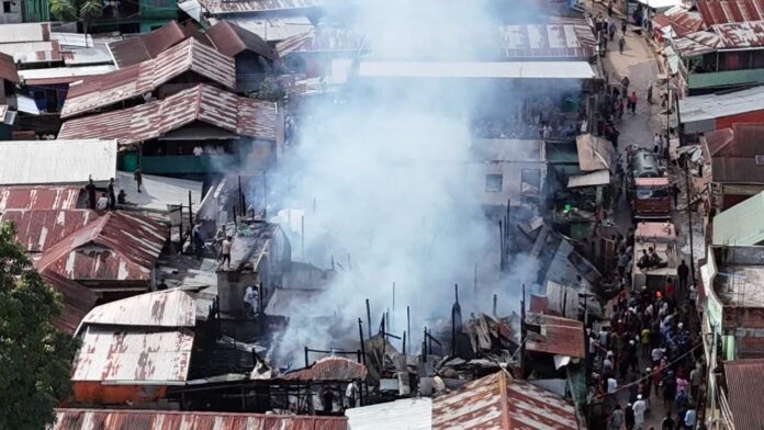 'Swift response prevents disaster': Fire contained in Manipur's Moreh by 'Swift response prevents disaster': Fire contained in Manipur's Moreh by Assam Rifles