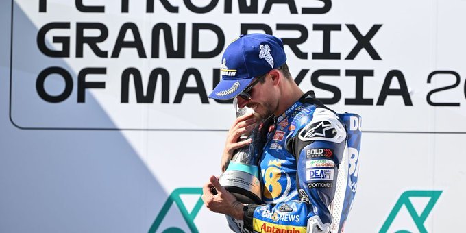 MotoGP: Alex Marquez clinches Sepang victory as Bagnaia suffers late MotoGP: Alex Marquez clinches Sepang victory as Bagnaia suffers late bike problem