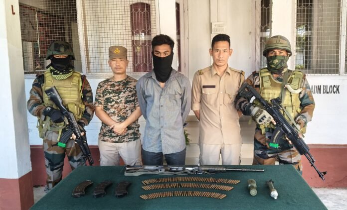 Assam Rifles apprehends ULFA (I) cadre involved in Kakopathar Army Assam Rifles apprehends ULFA (I) cadre involved in Kakopathar Army camp attack