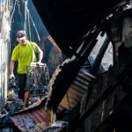 1 dead, 1 wounded in residential fire in Philippine capital