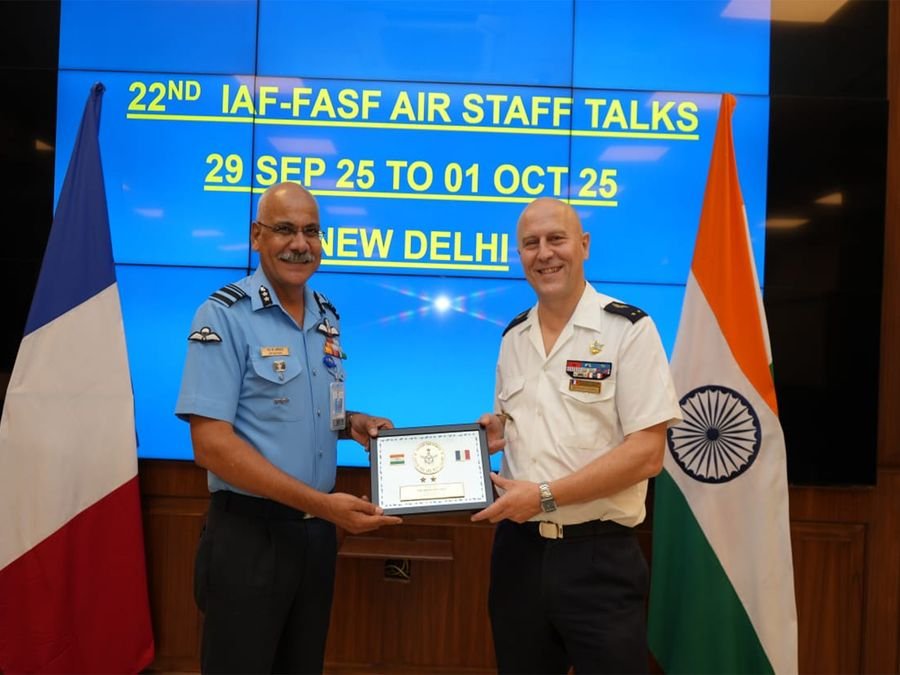 India, France hold 22nd "Air Staff Talks" to strengthen military cooperation