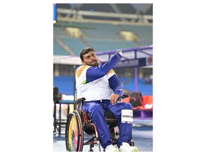 Practice in rain with coach comes in handy for Dharambir as he wins club throw silver at WPAC