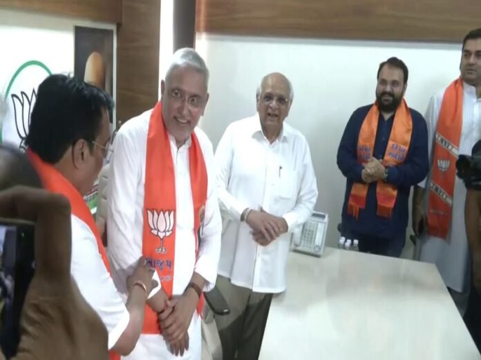 Jagdish Panchal takes charge as Gujarat BJP president; CM Bhupendra Patel, Union Ministers attend ceremony.