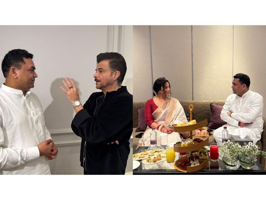 Kapil Mishra shares moments with Anil Kapoor, Divya Dutta from FICCI Frames 2025