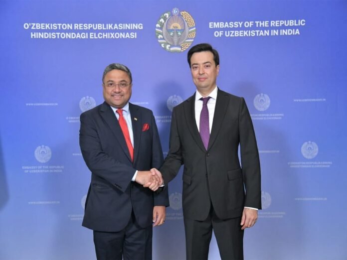 MEA Secy (West) attends Uzbekistan’s National Day celebrations, highlights civilisational ties