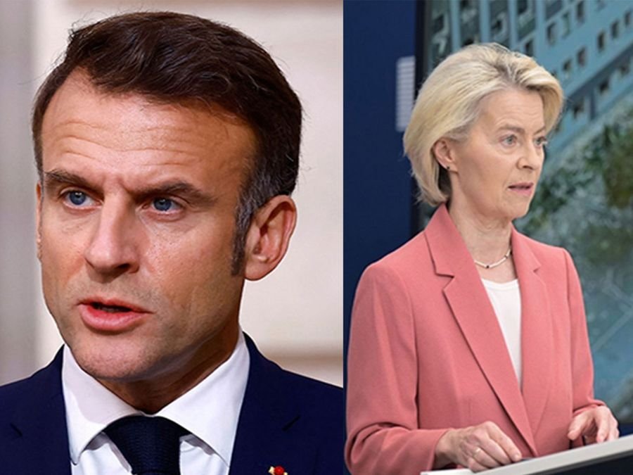 Macron, von der Leyen welcome Gaza ceasefire and hostage-release deal, urge all parties to uphold terms and pursue two-state peace solution