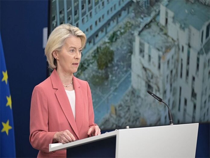 EU Commission President Ursula Von der Leyen says 