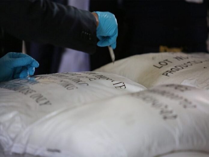 Smuggling of ketamine filed, two arrested