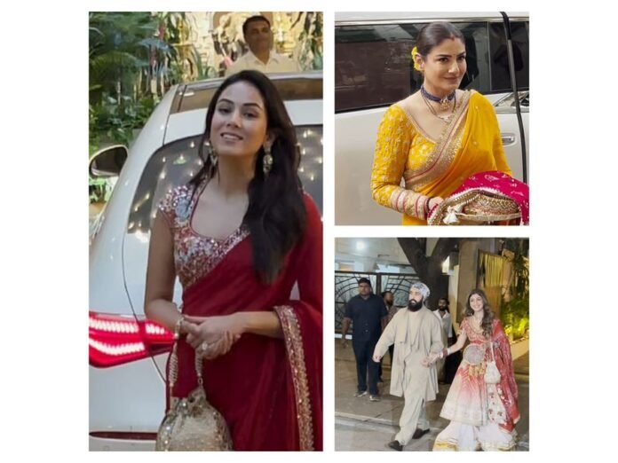 Shilpa Shetty, Mira Kapoor, Raveena celebrated Karwa Chauth at Anil Kapoor-Sunita Kapoor's residence