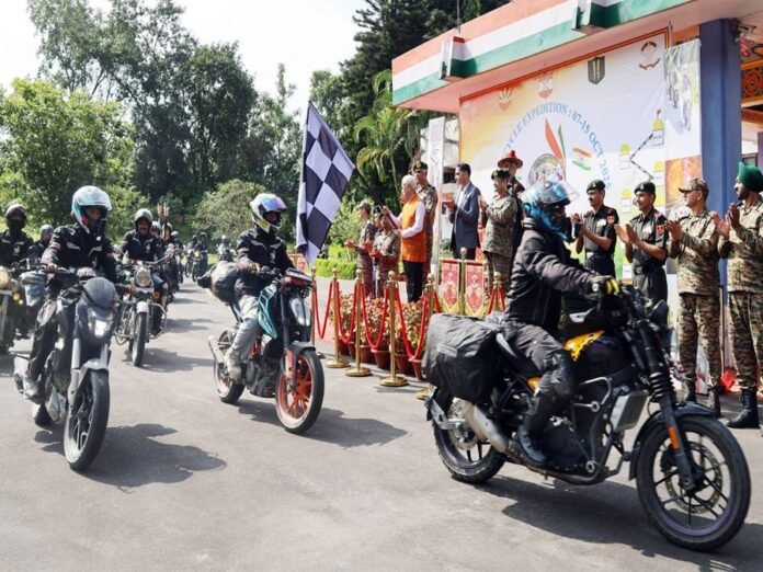 Arunachal Pradesh Governor flags off Walong Day commemoration motorcycle expedition