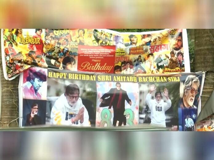 Amitabh Bachchan turns 83, fans gather outside Jalsa to celebrate his birthday