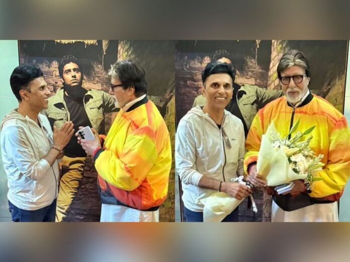 'Nothing short of a blessing': Anand Pandit shares experience of celebrating birthday of Amitabh Bachchan