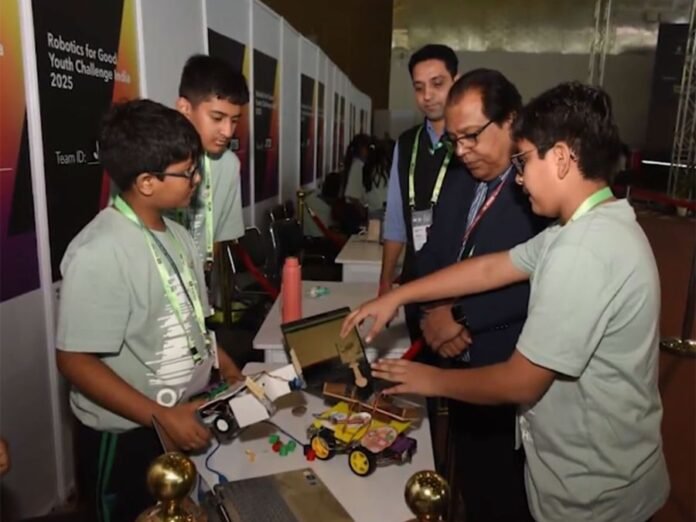DoT, ITU hosts 'Robotics for Good Youth Challenge India 2025' at India Mobile Congress 2025