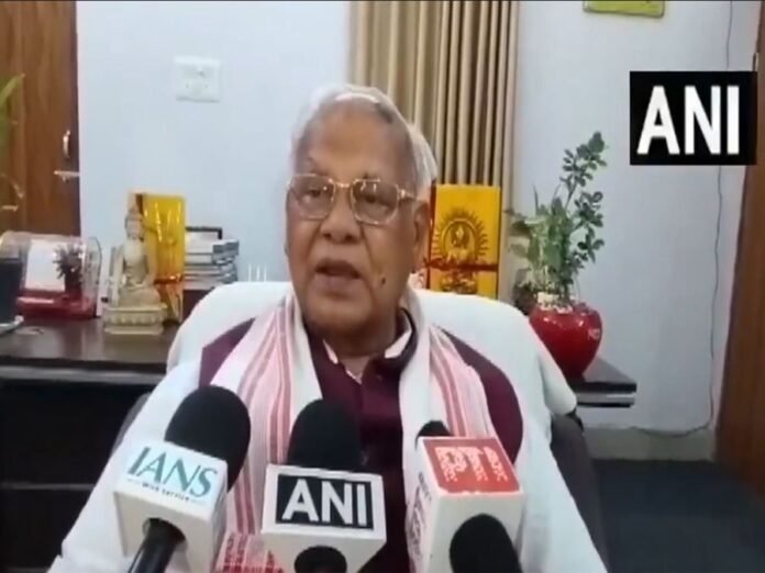 Jitan Ram Manjhi amid NDA seat-sharing talks for Bihar polls