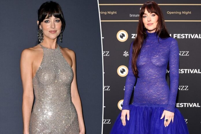 Dakota Johnson claps back at critics of her red carpet naked dresses